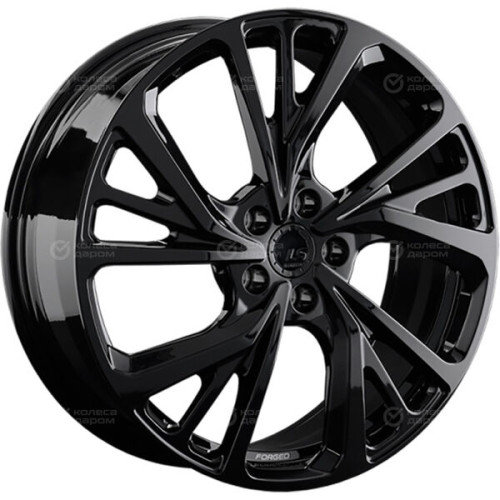 Колесный диск LS Forged FG22 7.5xR19 5x108 ET46 DIA63.3 черный
