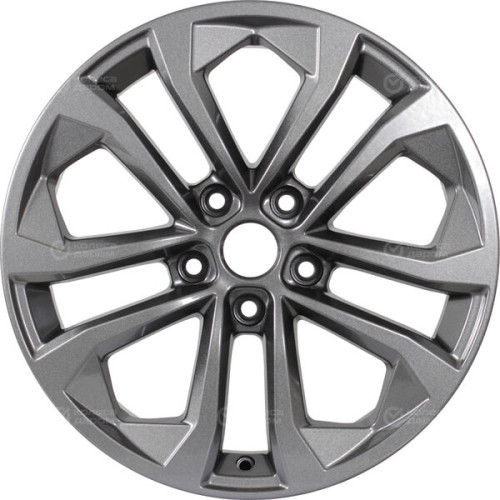 Колесный диск СКАД Тукан 7xR17 5x114.3 ET40 DIA66.1 темно-серый цвет с перламутровыми оттенками