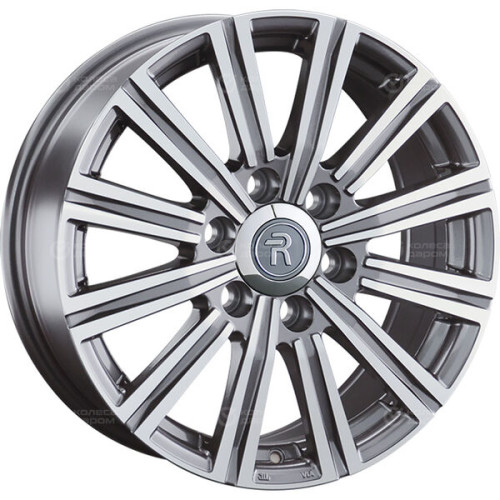 Колесный диск Replay TY313 7.5xR17 6x139.7 ET25 DIA106.1 насыщенный темно-серый полностью полированный