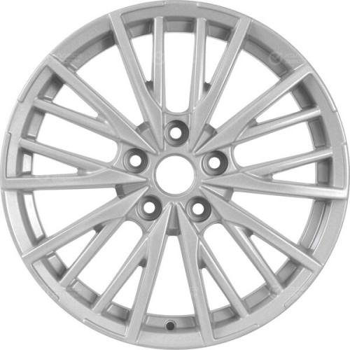 Колесный диск Carwel Агма 1719 7xR17 5x114.3 ET48 DIA67.1 серебристый