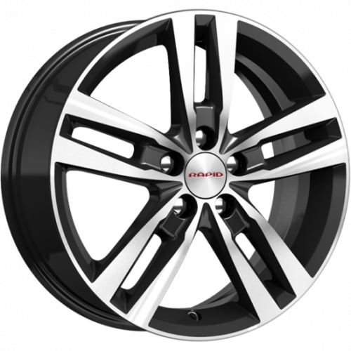 Легковой диск КиК Rassvet (КС868) 6,5x16 5x108 ET40 67,1 Алмаз черный