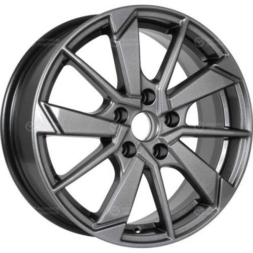 Колесный диск iFree Зиплайн 6.5xR16 5x100 ET38 DIA57.1 насыщенный тёмно-серебристый