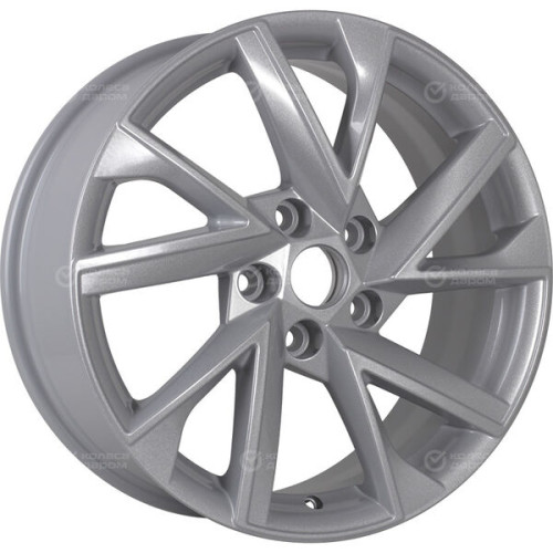 Колесный диск KHOMEN KHW1714 (ZV_17 Sportage) 7xR17 5x114.3 ET48.5 DIA67.1 серебристый