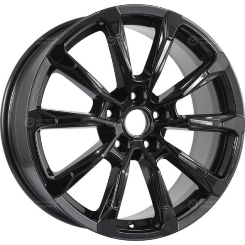 Колесный диск KHOMEN KHW1808 (18_ZV Xceed/CX-5/Mazda3) 7.5xR18 5x114.3 ET45 DIA67.1 черный глянцевый
