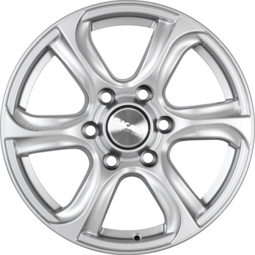 Колесный диск СКАД Скала 7.5xR17 6x139.7 ET30 DIA67.1 серебристый