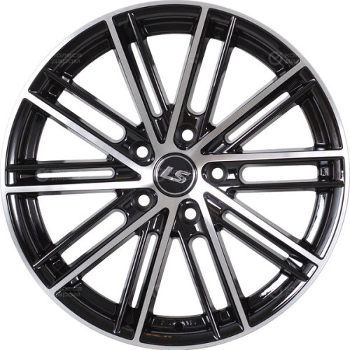 Колесный диск LS LS 480 7.5xR17 5x114.3 ET45 DIA73.1 черный полностью полированный