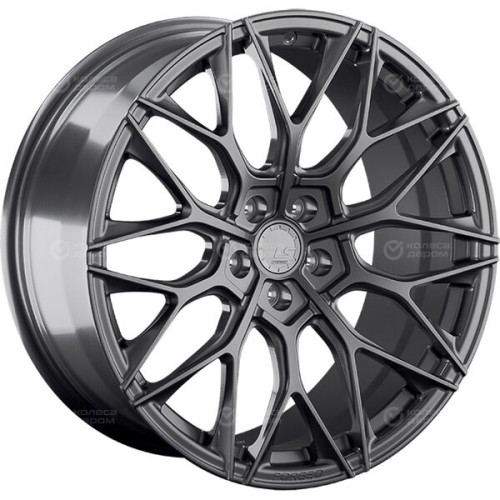Колесный диск LS Forged FG10 9xR22 5x120 ET43 DIA72.6 серый матовый