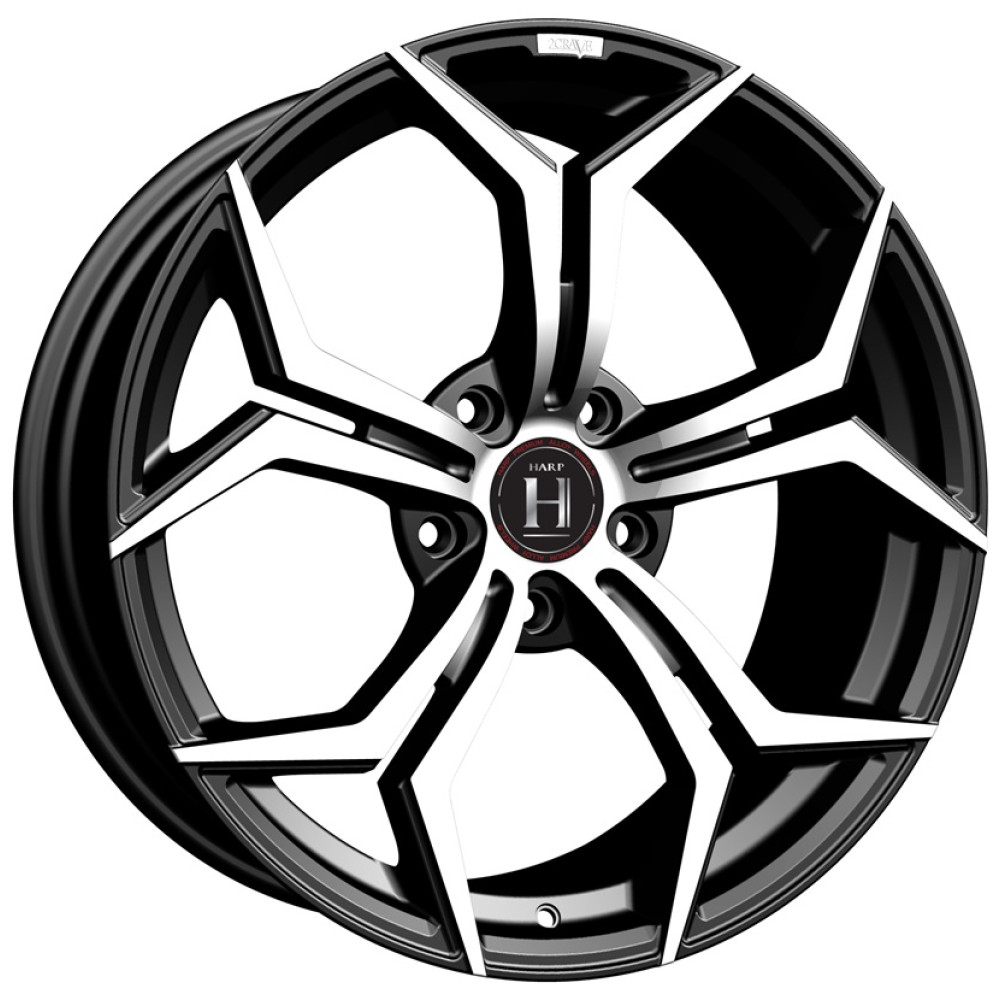Легковой диск HARP Y-50 9x20 5x114,3 ET25 74,1 Satin Black Machined