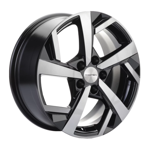 Легковой диск Khomen Wheels KHW1712 7x17 5x114,3 ET43,5 67,1 Black-FP