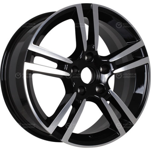 Колесный диск Replay PR8 8xR18 5x130 ET53 DIA71.6 черный полностью полированный