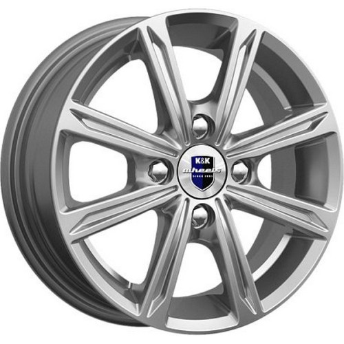 Легковой диск КиК Флэш 5x14 4x100 ET49 54,1 Дарк платинум