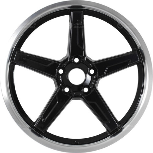 Колесный диск RST R149 7.5xR19 5x114.3 ET45 DIA67.1 черный с алмазной проточкой по радиусу