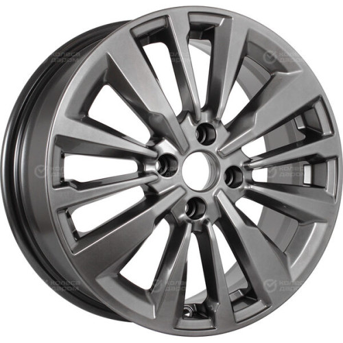 Колесный диск КиК Эрман 6.5xR16 4x100 ET49 DIA54.1 темно-серебристый