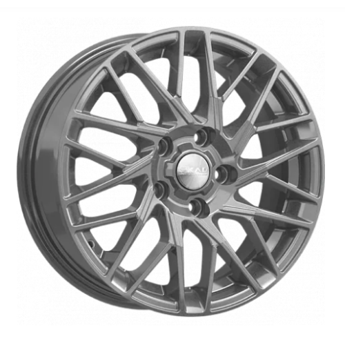 Легковой диск СКАД Сиена 6,5x16 5x112 ET50 57,1 Графит (уценка: имеется дефект мятый обод)