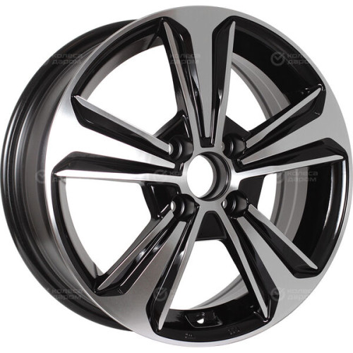 Колесный диск Replay HND256 6xR16 4x100 ET49 DIA54.1 черный полностью полированный