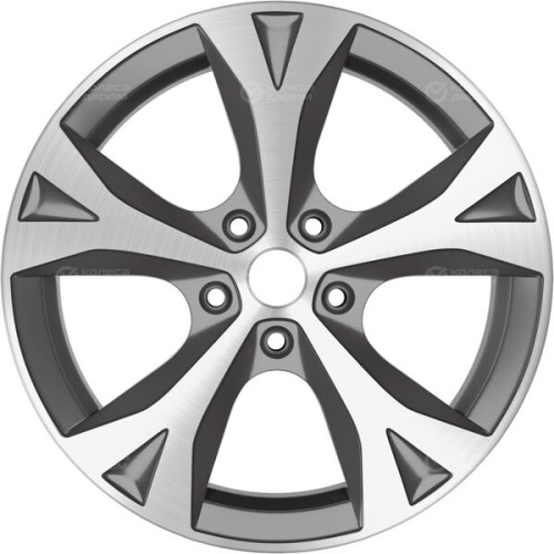 Колесный диск Replay HV1 7.5xR18 5x114.3 ET35 DIA60.1 насыщенный темно-серый полностью полированный