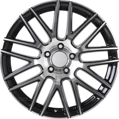 Колесный диск Replay B208 8xR18 5x112 ET30 DIA66.6 черный полностью полированный