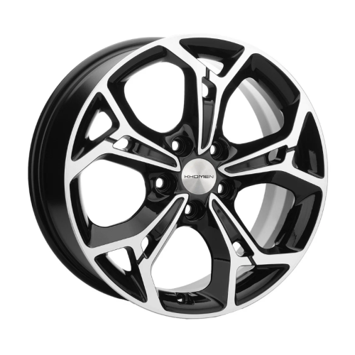 Легковой диск Khomen Wheels KHW1702 7x17 5x114,3 ET40 66,1 Black-FP