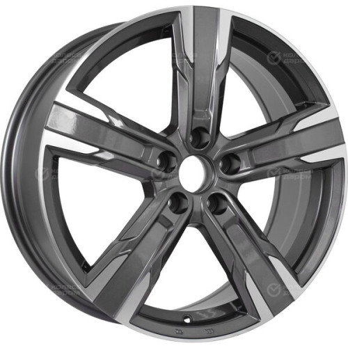 Колесный диск Replay PG78 7.5xR18 5x108 ET49 DIA65.1 насыщенный темно-серый полностью полированный