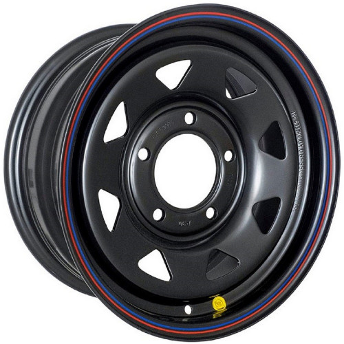 Легковой диск Off Road Wheels ВАЗ НИВА треуг 7x16 5x139,7 ET25 98,5 черный