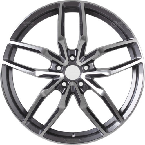 Колесный диск Replay A121 8.5xR19 5x112 ET40 DIA66.6 насыщенный темно-серый полностью полированный