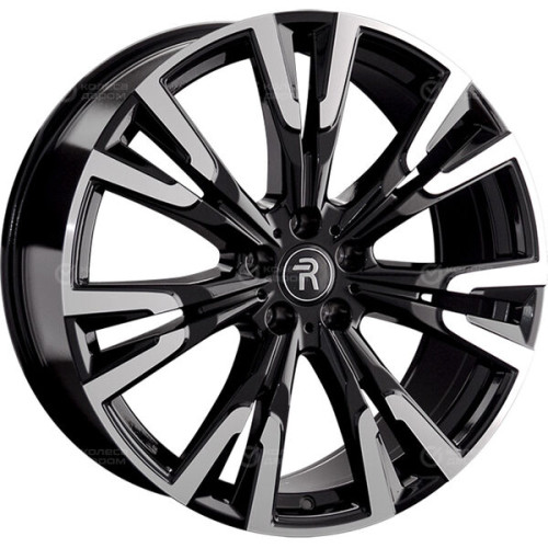 Колесный диск Replay B248 10.5xR21 5x112 ET43 DIA66.6 черный с полированной лицевой стороной