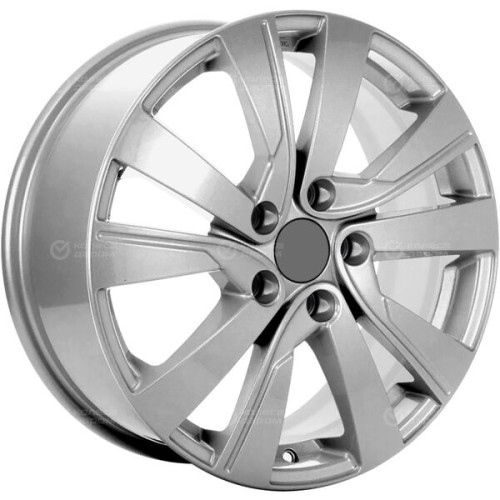 Колесный диск Carwel Гирвас 185 7xR17 5x114.3 ET48.5 DIA67.1 серебристый металлик