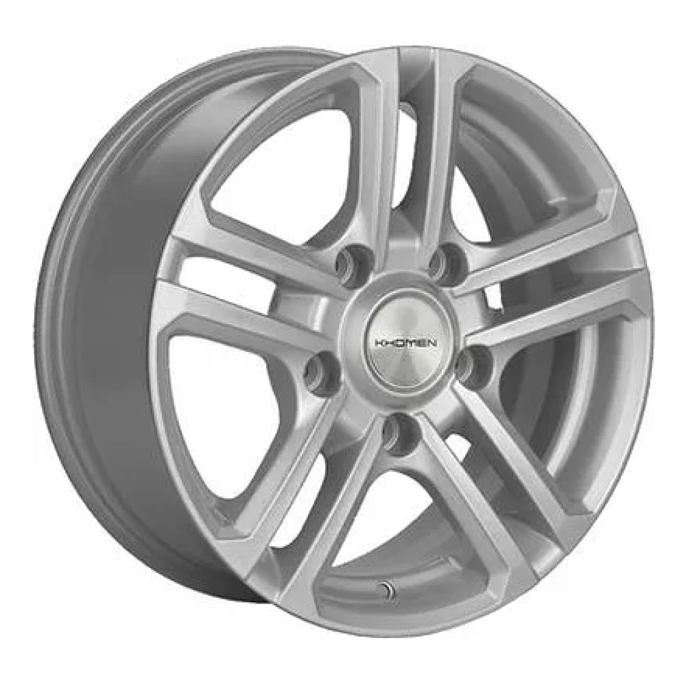 Легковой диск Khomen Wheels KHW1602 6,5x16 5x139,7 ET35 98,6 Silver-FP