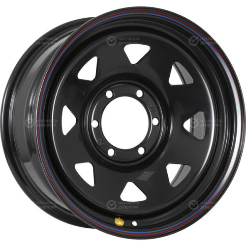 Колесный диск ORW (Off Road Wheels) Toyota 8xR17 6x139.7 ET25 DIA110 черный глянцевый