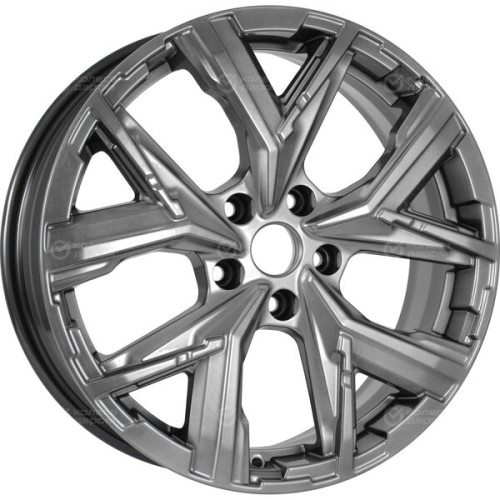 Колесный диск КиК Айона 6.5xR18 5x108 ET33 DIA60.1 темно-серебристый