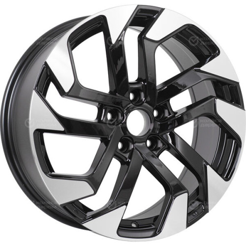 Колесный диск Replay TY259 7xR17 5x114.3 ET35 DIA60.1 черный полностью полированный