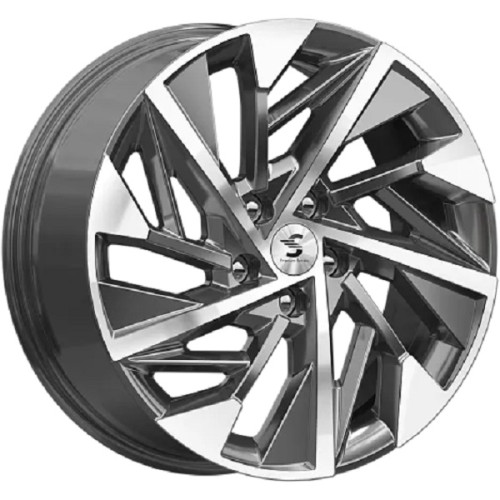 Легковой диск КиК Premium КР009 7,5x18 5x108 ET47 60,1 Diamond gloss graphite
