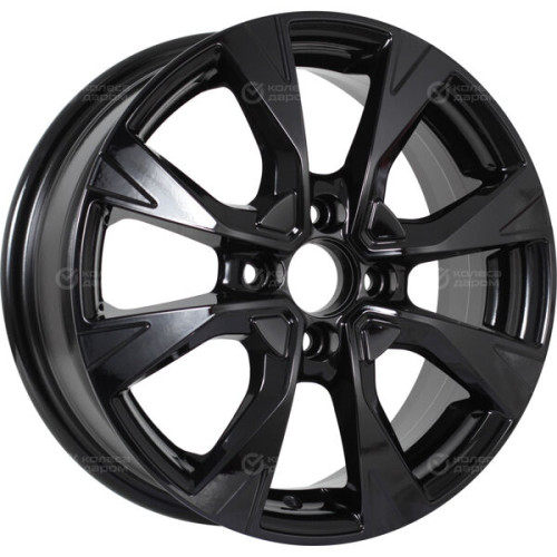 Колесный диск RST R045 6xR15 4x100 ET50 DIA60.1 черный глянцевый