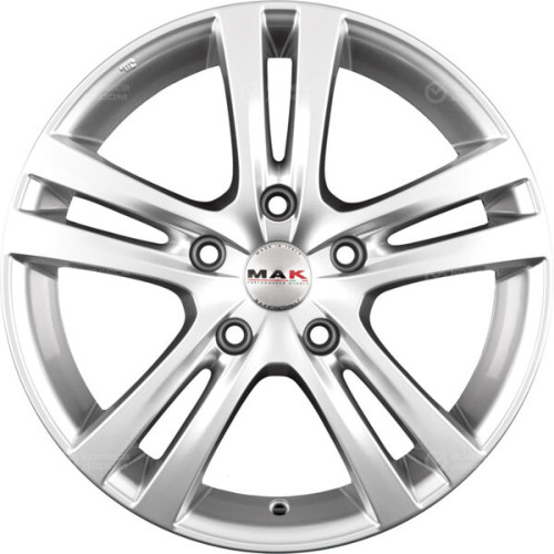 Колесный диск MAK ZENITH 7xR17 5x112 ET42 DIA76 насыщенный серебристый