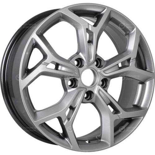 Колесный диск Carwel Карачи 203 7xR17 5x114.3 ET40 DIA66.1 серебристый металлик