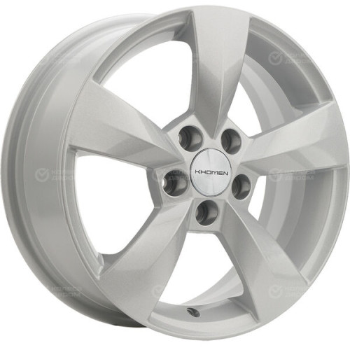Колесный диск KHOMEN KHW1504 (ZV15_Polo) 6xR15 5x100 ET40 DIA57.1 серебристый