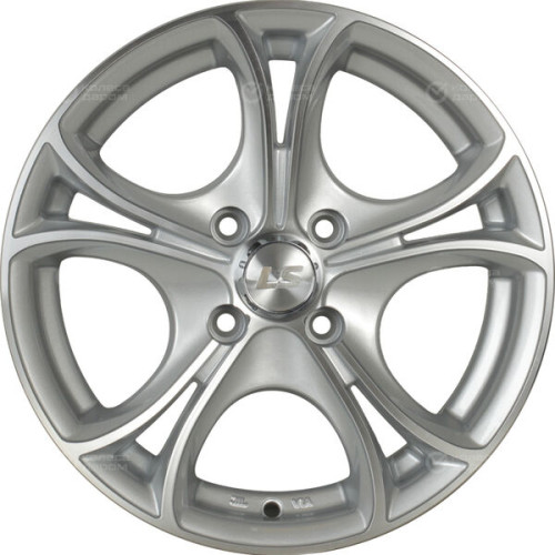 Колесный диск LS LS 393 7.5xR17 5x114.3 ET45 DIA73.1 серебристый полированный