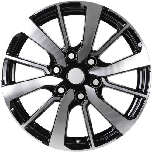 Колесный диск Replay MI138 7.5xR18 6x139.7 ET38 DIA67.1 черный полностью полированный