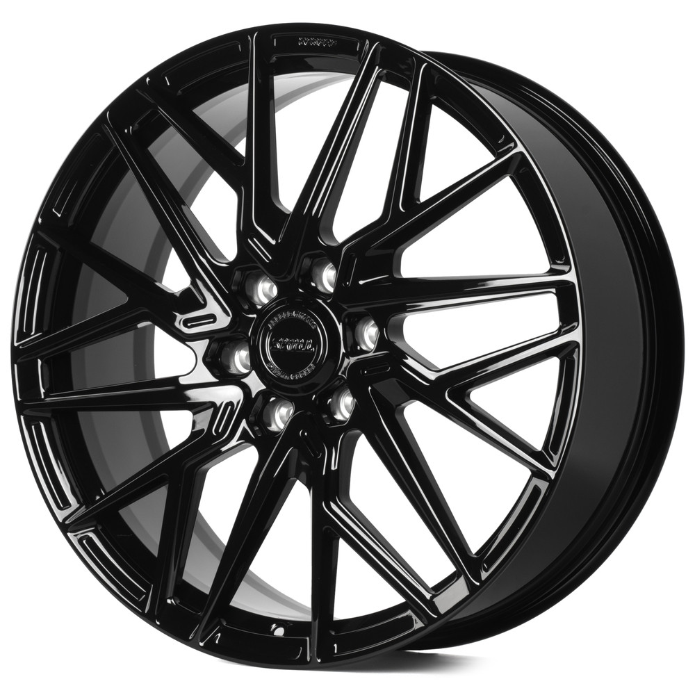 Легковой диск Skill Wheels SV175 9x22 6x139,7 ET50 95,1 чёрный глянцевый