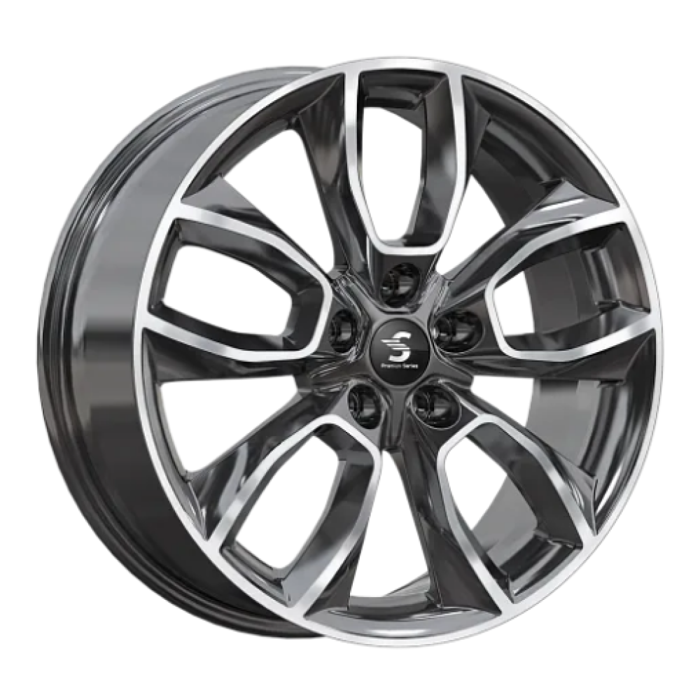 Легковой диск КиК Premium КР001 7x18 5x112 ET43 57,1 Gloss Graphite