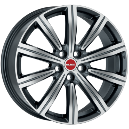Легковой диск MAK Birmingham 8x19 5x112 ET28 66,45 Gun Metal Mirror Face