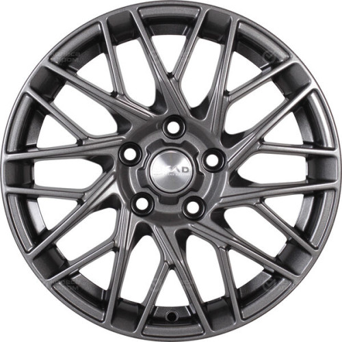 Колесный диск СКАД Сиена 6.5xR16 5x114.3 ET40 DIA66.1 темно-серый цвет с перламутровыми оттенками