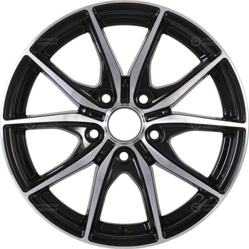 Колесный диск NEO 676 6.5xR16 5x114.3 ET45 DIA67.1 глянцевый черный с полированной лицевой частью