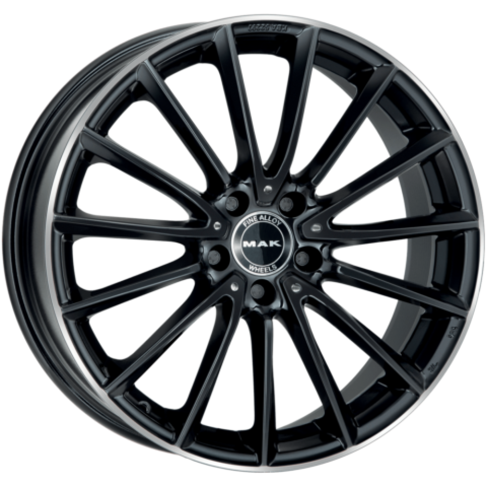 Легковой диск MAK Komet 9x19 5x112 ET30 66,6 Gun Metal Mirror Face