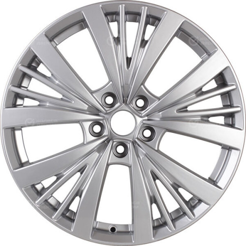 Колесный диск КиК Марвел 7.5xR19 5x108 ET46 DIA65.1 серебристый