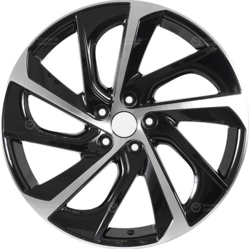 Колесный диск Replay TY367 8xR20 5x114.3 ET35 DIA60.1 черный глянцевый с полированной лицевой частью