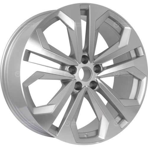 Колесный диск Replay B247 9xR20 5x112 ET35 DIA66.6 серебристый, с полированной лицевой поверхностью