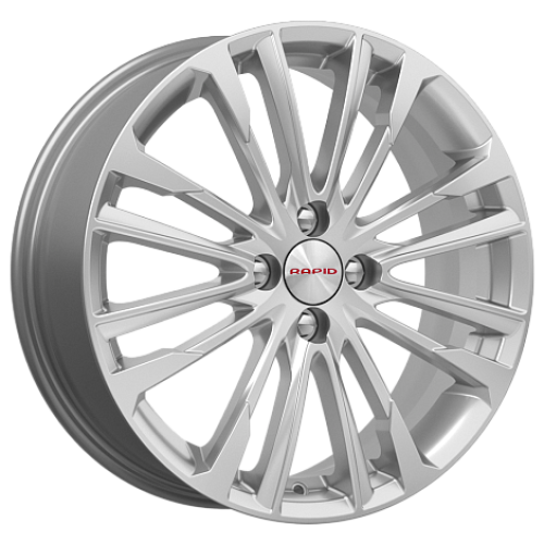 Легковой диск КиК Сильверстоун 6,5x17 4x108 ET45 63,35 Сильвер