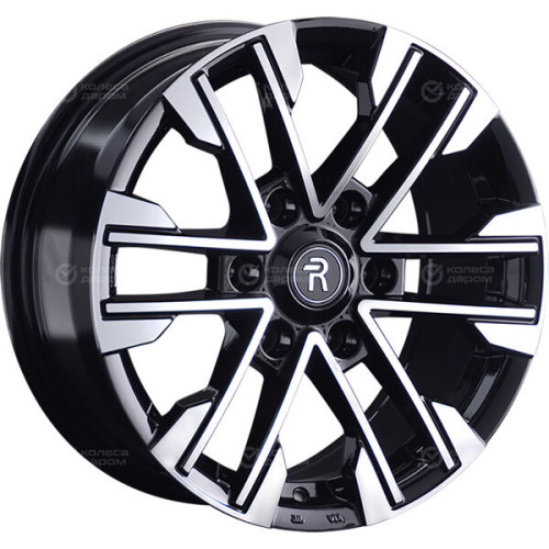 Колесный диск Replay MI169 7xR16 6x139.7 ET38 DIA67.1 черный полностью полированный