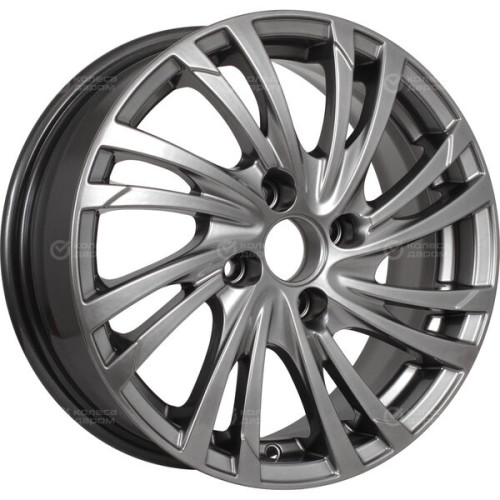 Колесный диск КиК Мейола-оригинал 6xR15 4x100 ET46 DIA54.1 (уценка) темно-серебристый